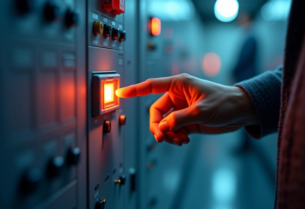bouton-poussoir  électricité
